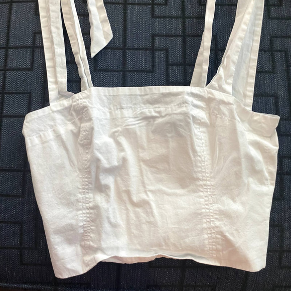 Cara Cara Smocked Helena Top White - Picture 4 of 8